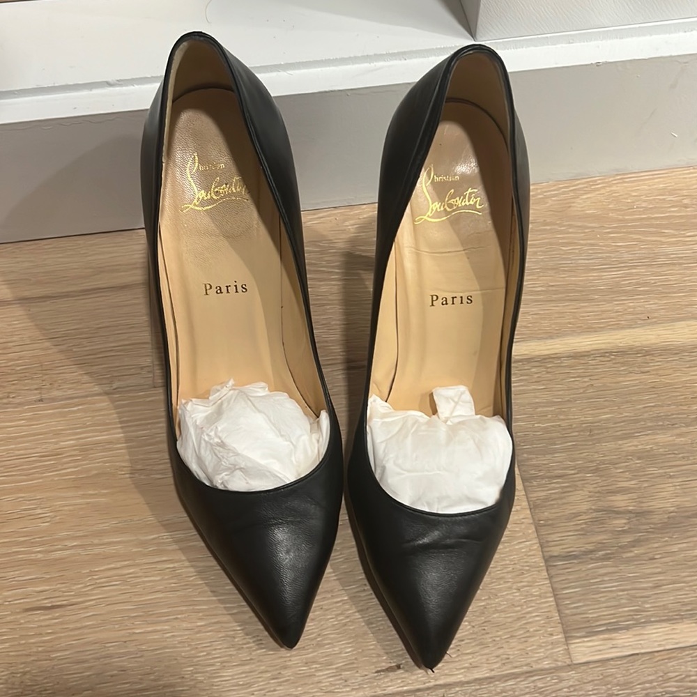 Black Christian Louboutin Pigalles